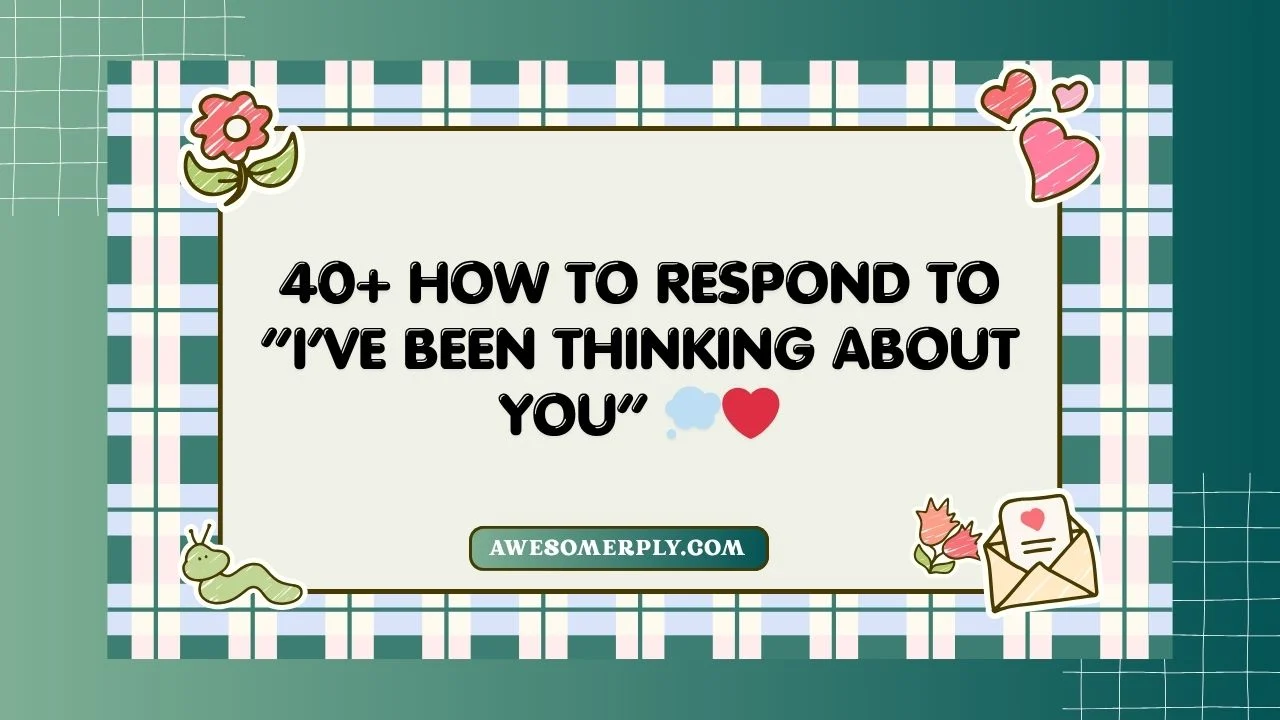 I’ve Been Thinking About You