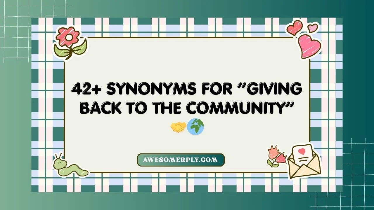 Giving Back to the Community