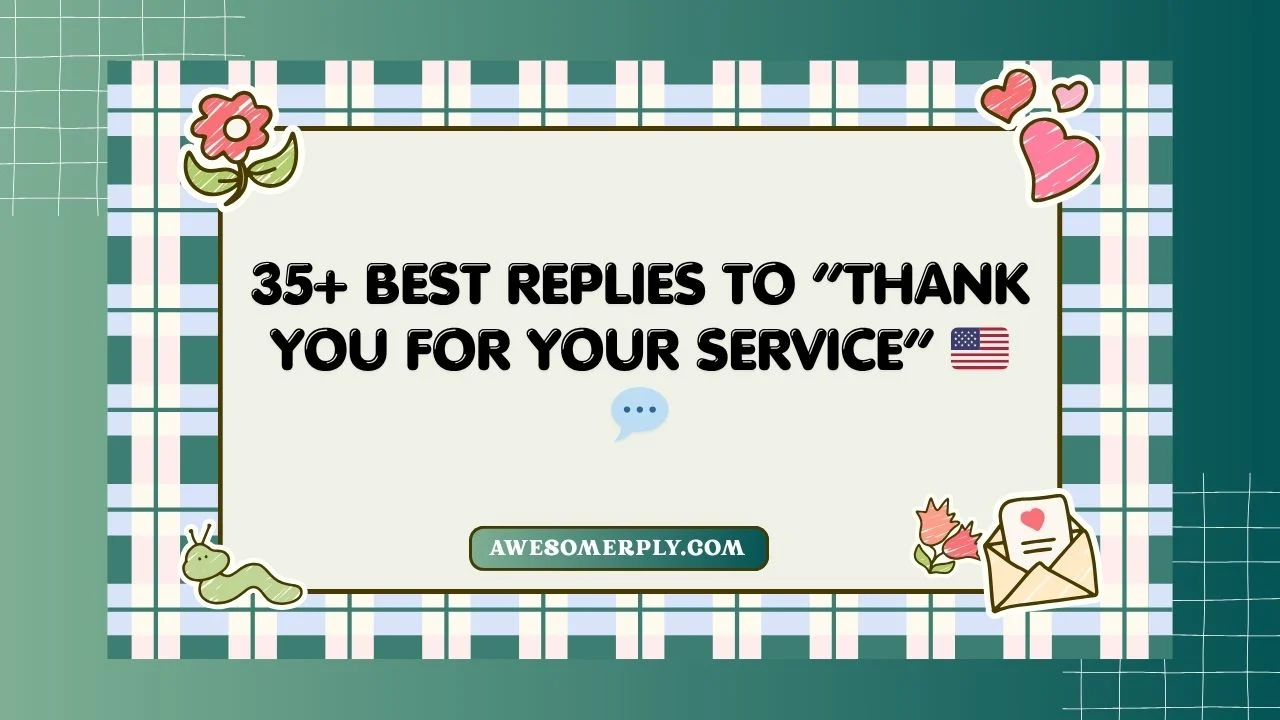 Thank You for Your Service