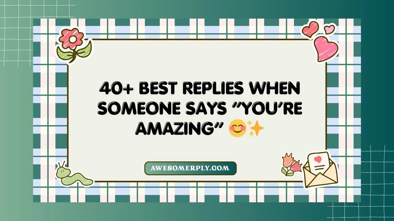 You’re Amazing