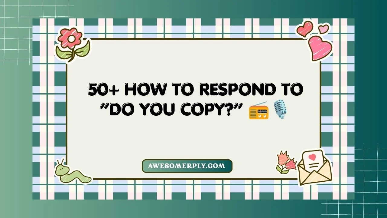 Do You Copy
