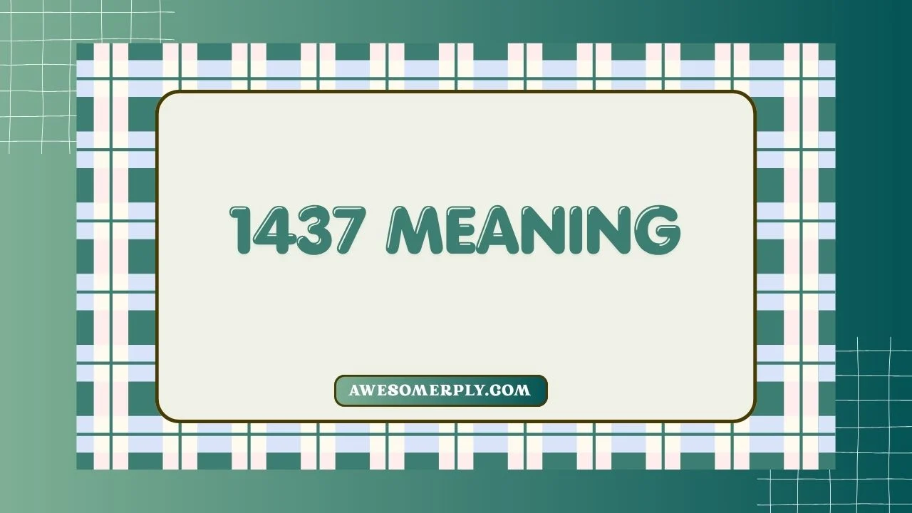 1437 Meaning
