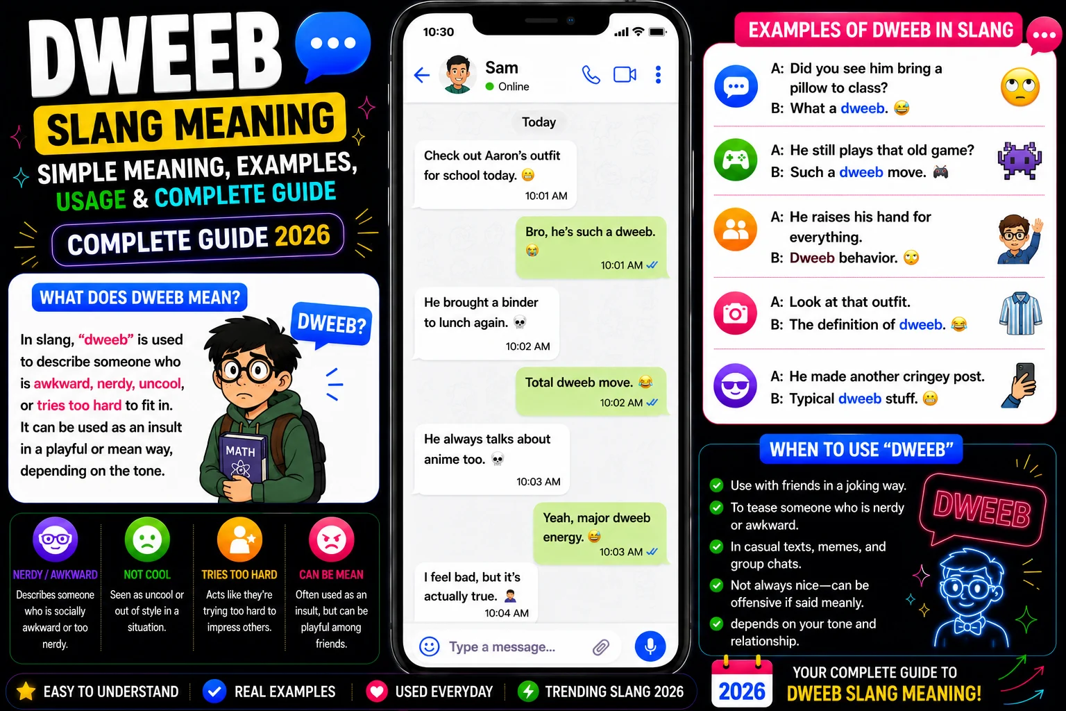 dweeb slang meaning