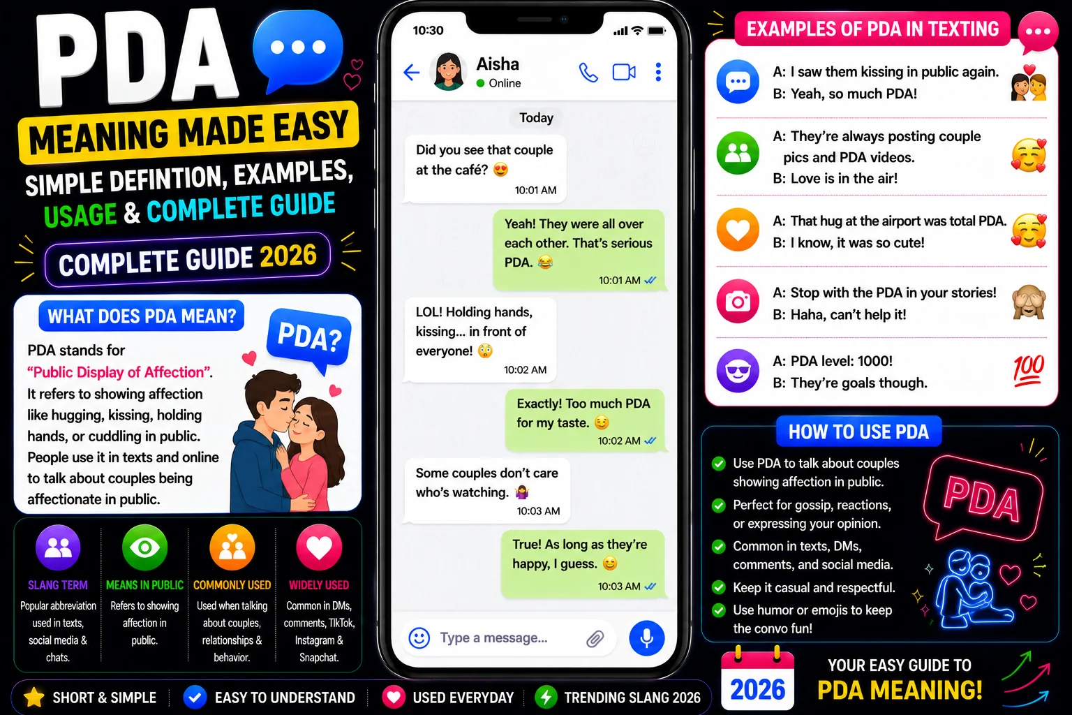 pda meaning made easy