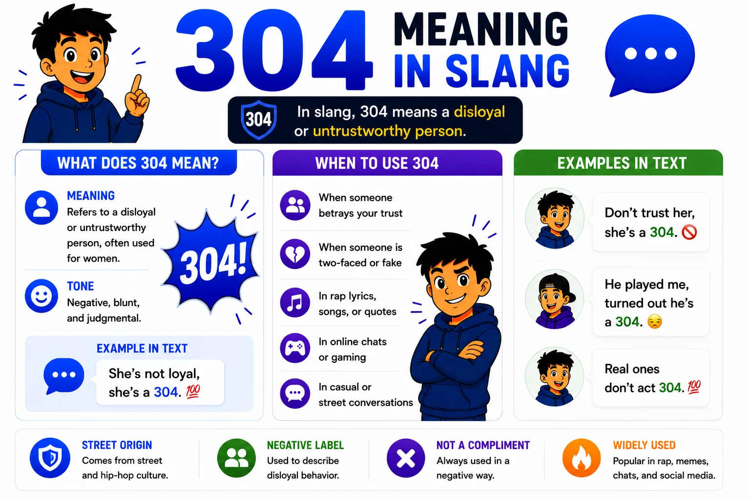 304 Meaning in Slang