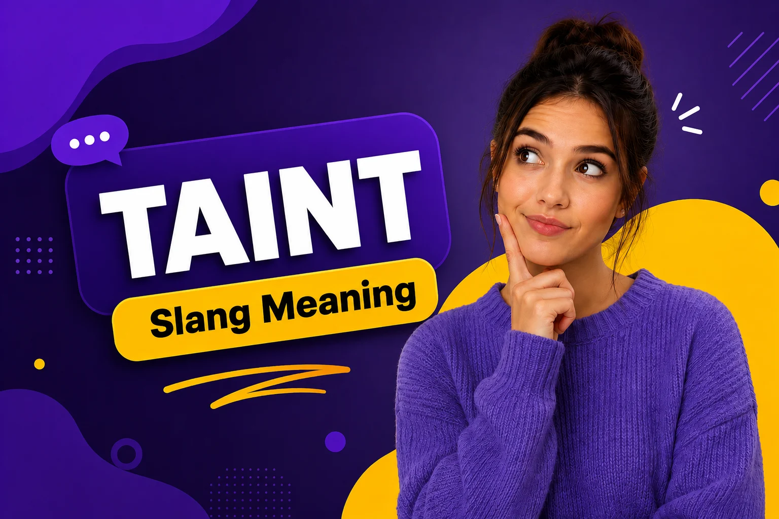 taint slang meaning