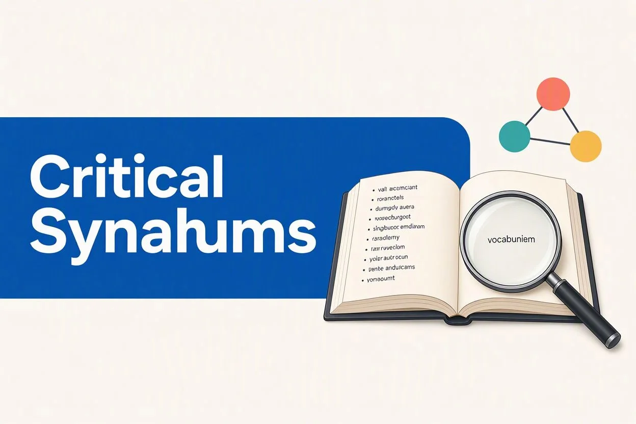 Critical Synonyms